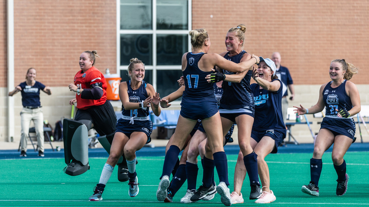 ODU Field Hockey Team Outlasts Temple, 43, to Advance to Big East