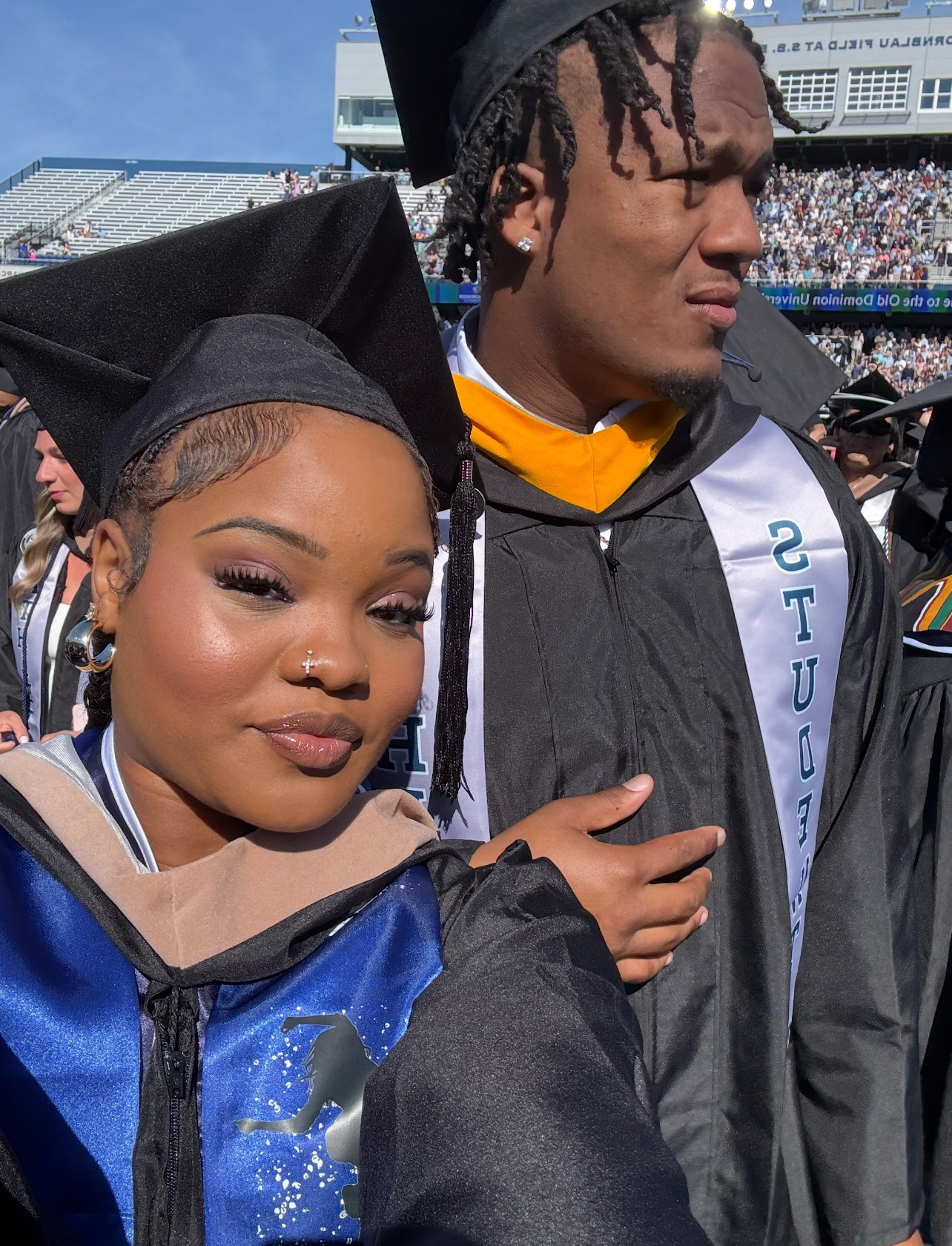 Minium: If Not For His Mother's Courage, ODU Defensive End Kris Trinidad  Says "I Would Not Be Here" - Old Dominion Athletics