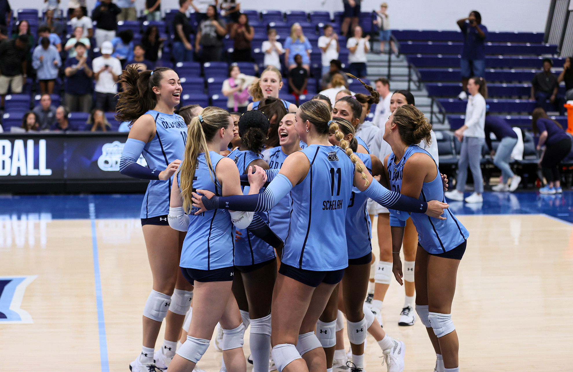 ODU Volleyball Tops UMES, Sets Program Blocking Record