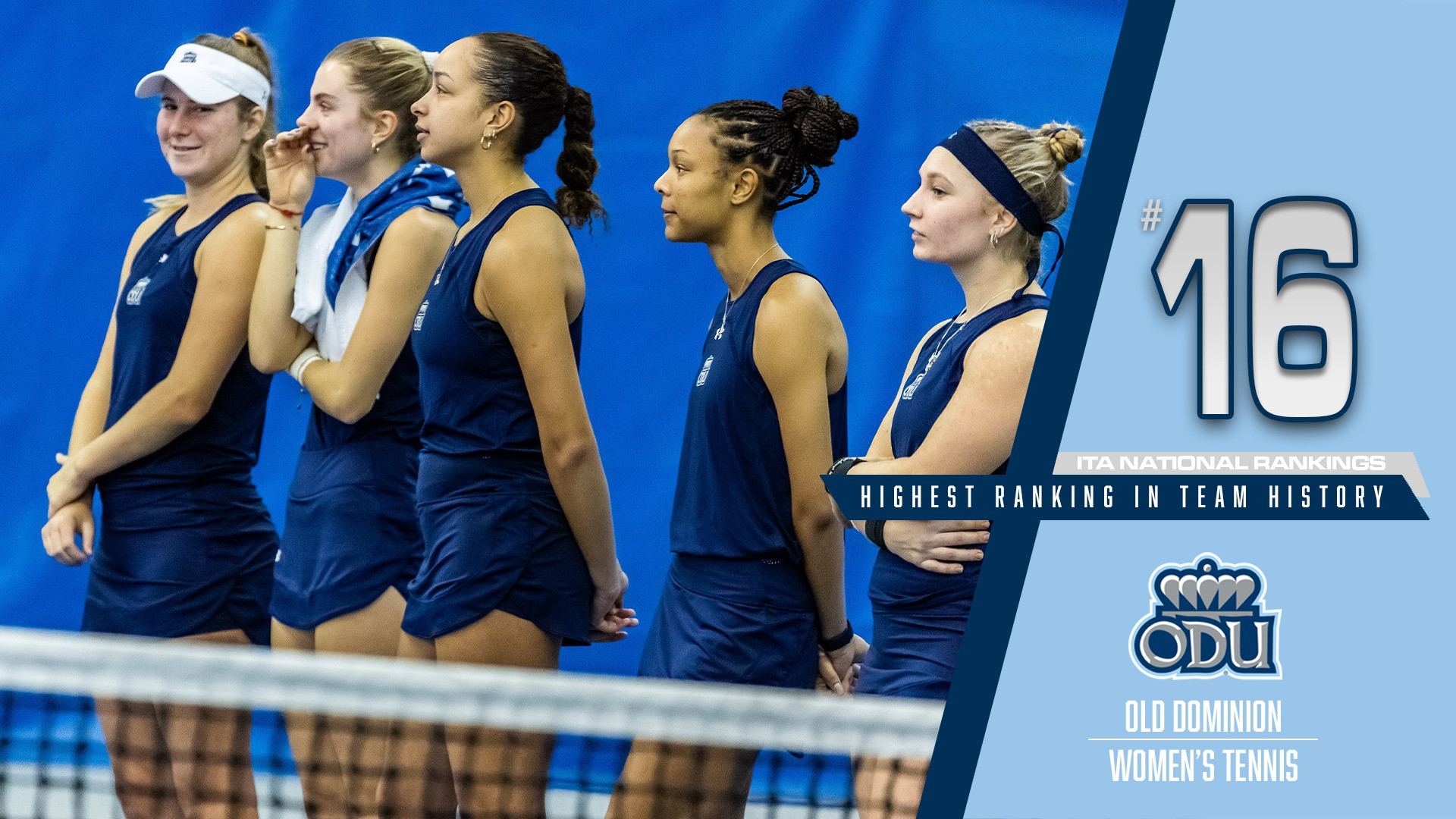 Women's Tennis Earns Highest ITA Ranking In School History At #16 - Old ...