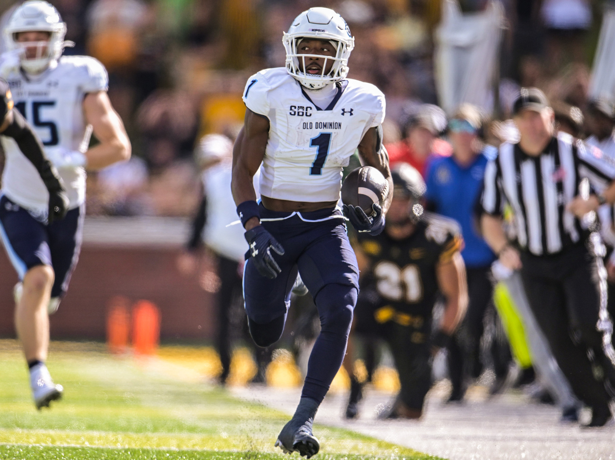 ODU FOOTBALL TURNS THE BALL OVER FOUR TIMES AND FALLS AT APPALACHIAN