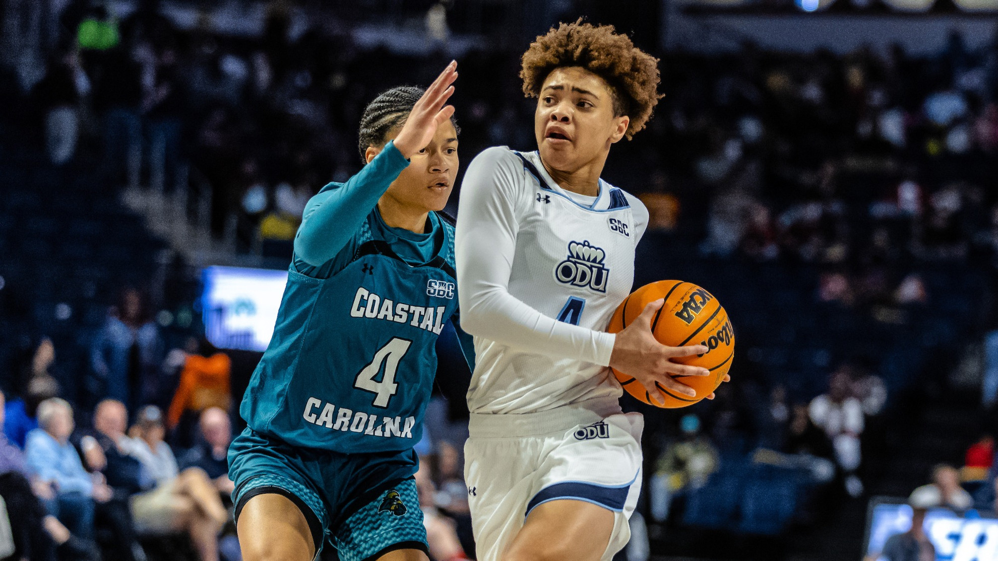 ODU Women's Basketball Team Rolls Past Coastal Carolina, 78-64 - Old ...