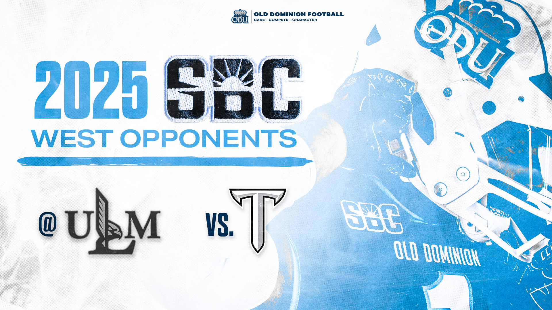 Football to Host Troy, Travel to ULM from Sun Belt West Division in