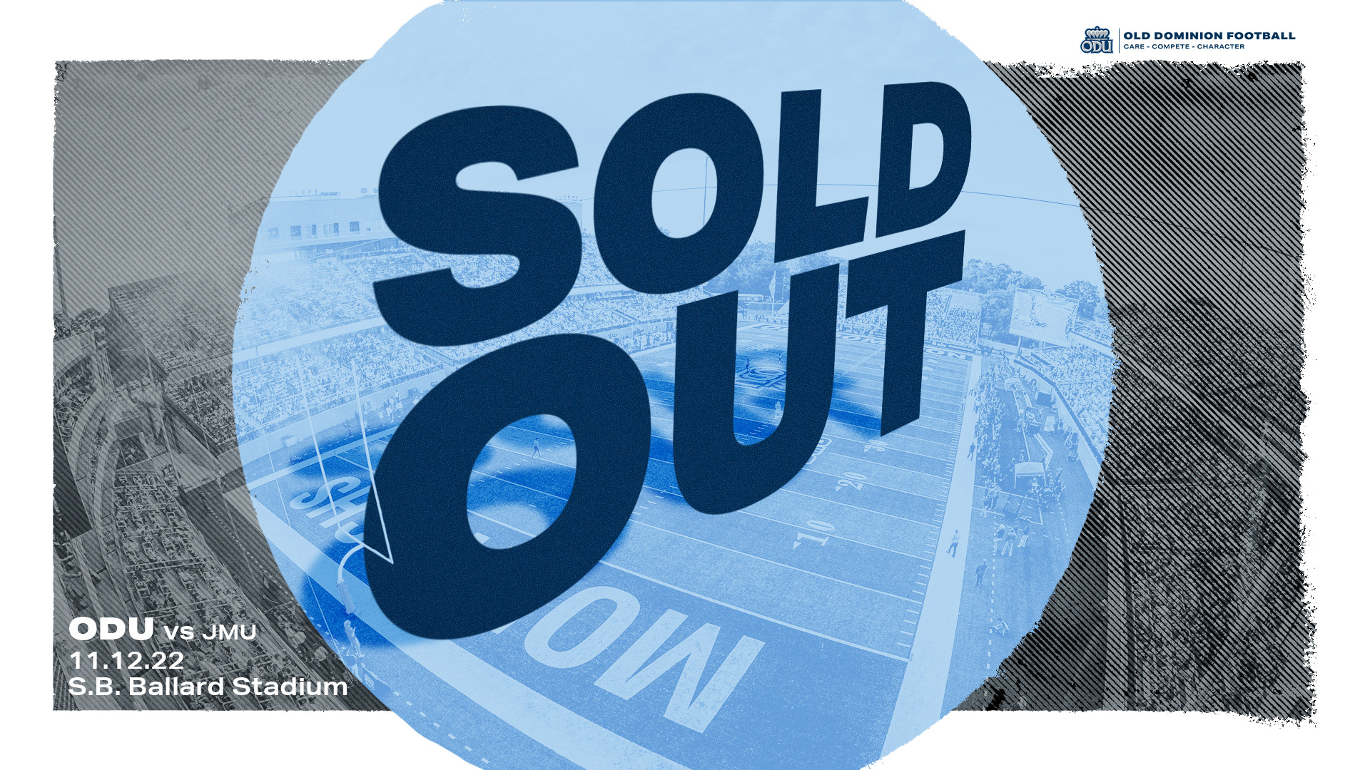 ODU vs. James Madison Football Game is Sold Out - Old Dominion Athletics