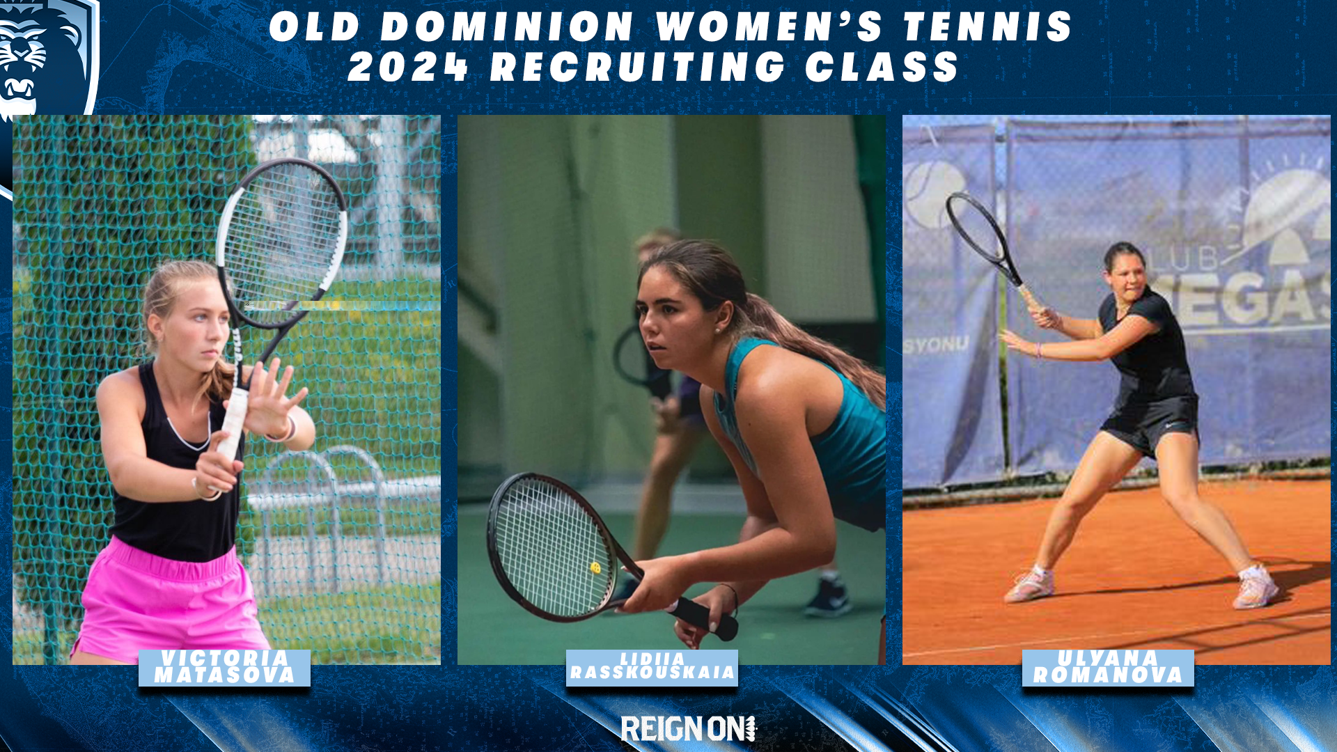 Women's Tennis Adds Three Players For Spring Season - Old Dominion 