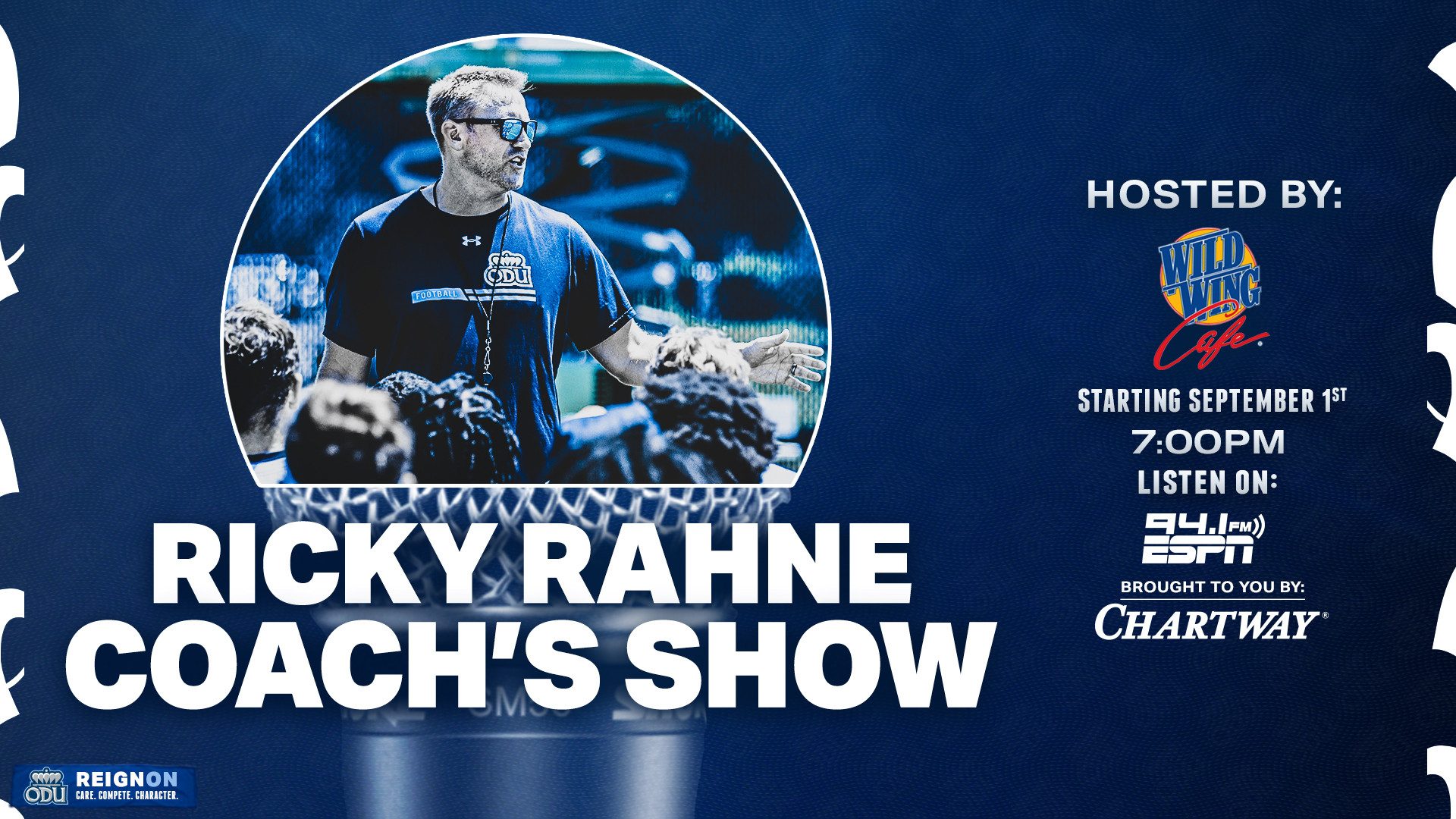 Ricky Rahne Coach's Show Presented by Chartway Federal Credit Union Set ...
