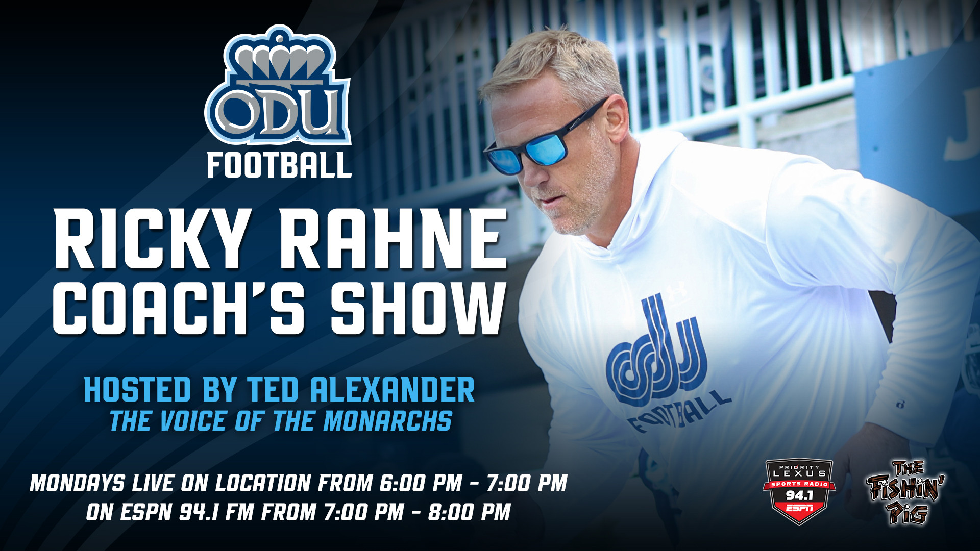 RICKY RAHNE COACH'S SHOW SET FOR MONDAY NIGHT AT THE FISHIN' PIG - Old ...