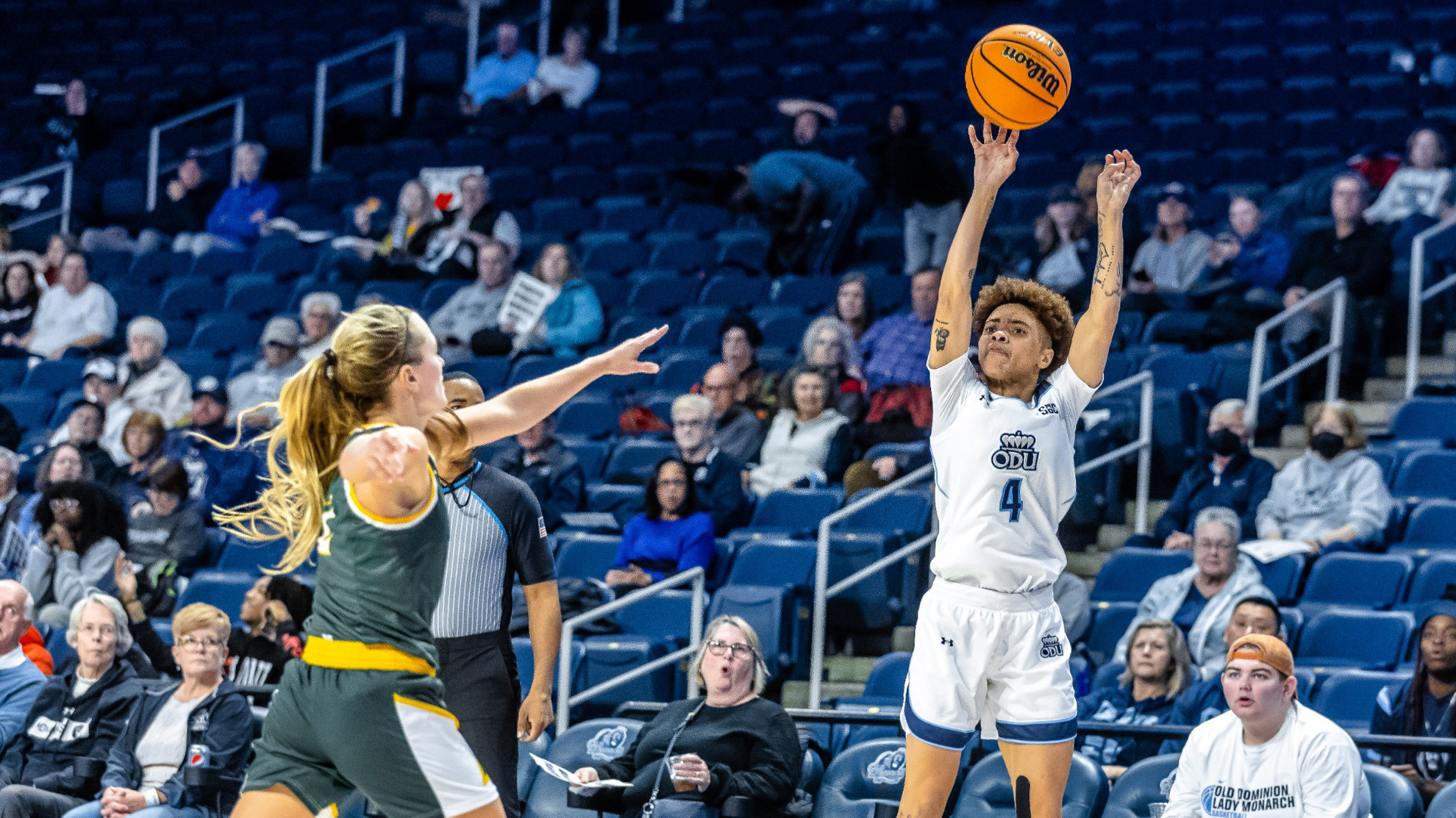 ODU Women's Basketball Rolls Past William & Mary, 59-43, in Home Opener