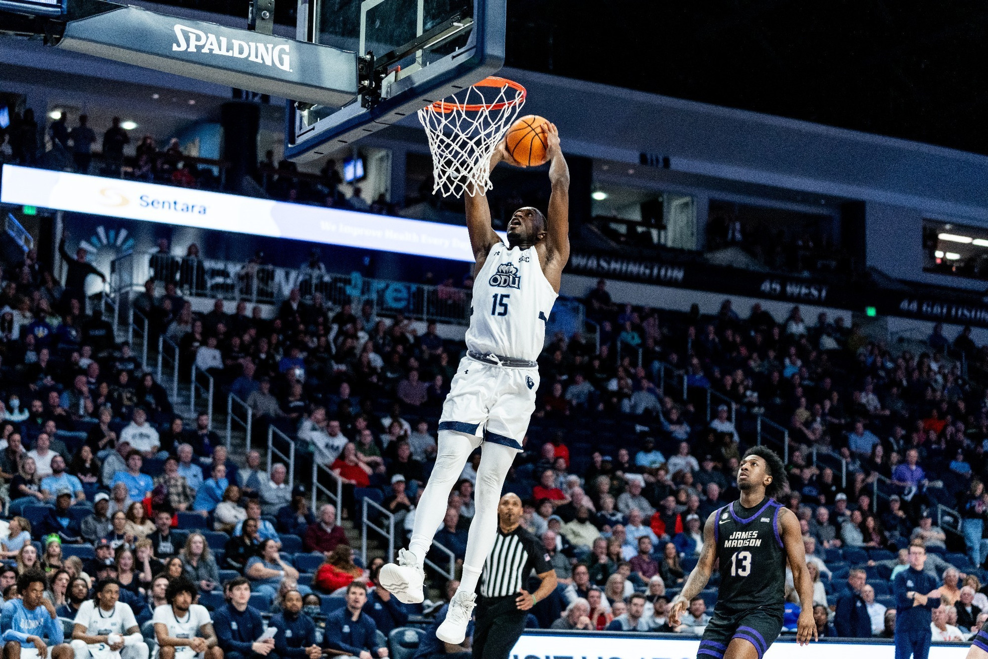 ODU Men's Basketball Second-Half Rally Comes Up Short Against JMU - Old ...